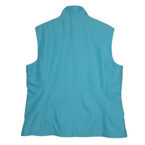 Magnolia Lane Collection The Masters Golf Augusta Mesh Lined Teal Vest - Picture 3 of 10